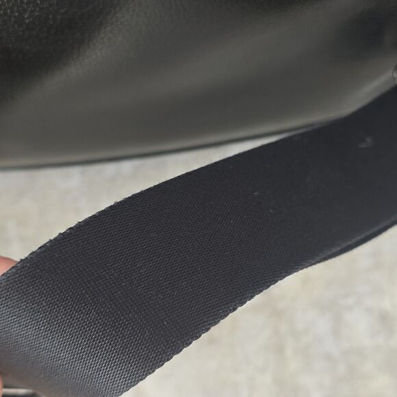 Coach Hamilton Black Leather Briefcase Padded Solid F54804 - Picture 7 of 16